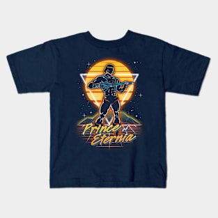 Retro Powerful Prince Kids T-Shirt